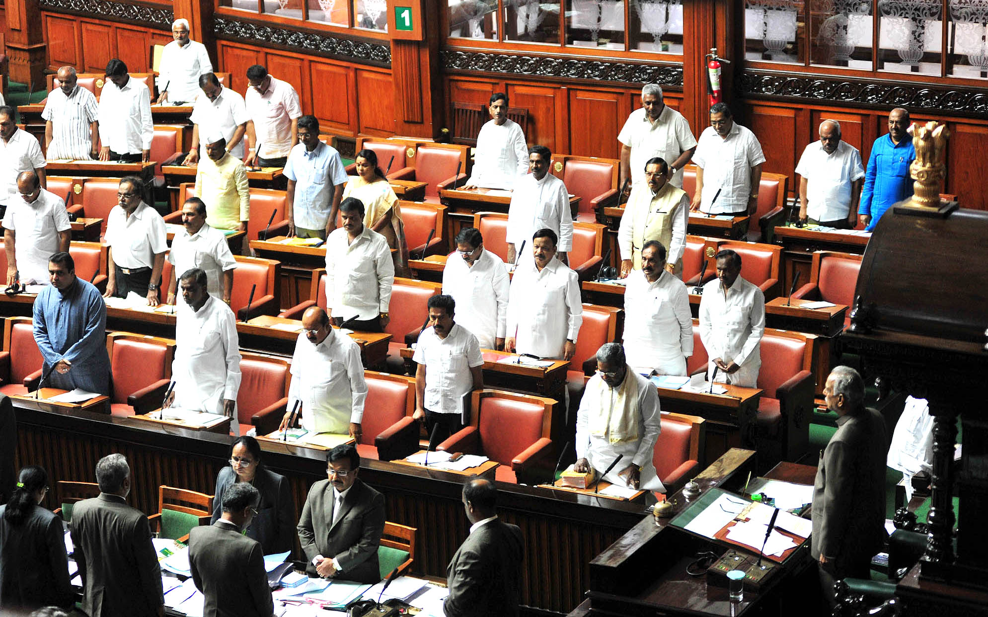 ಗೋವಿಂದೇಗೌಡ, ಸಾ.ಶಿ.ಮರುಳಯ್ಯ ಸೇರಿ ಅಗಲಿದ ಗಣ್ಯರಿಗೆ ಉಭಯ ಸದನಗಳಲ್ಲಿ ಶ್ರದ್ಧಾಂಜಲಿ